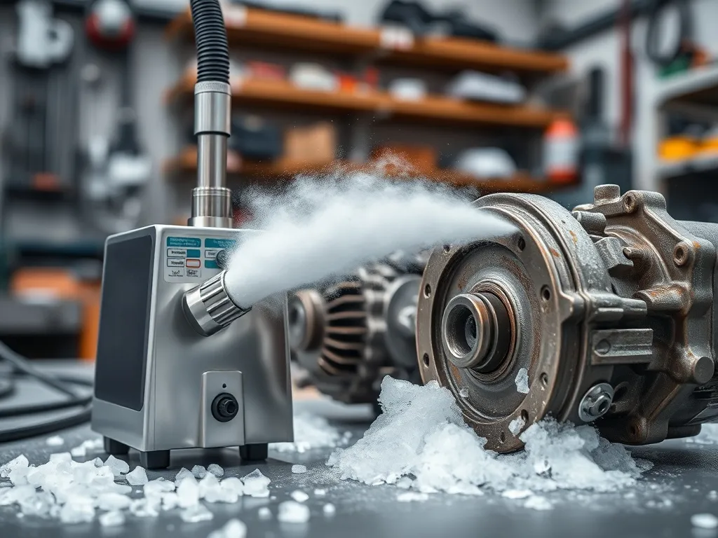 Maszyna do czyszczenia suchym lodem – jak wybrać?